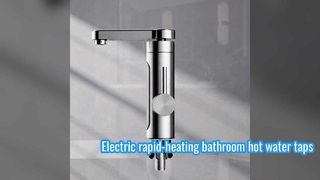 Rubinetti elettrici per scaldabagno da bagno Rubinetti per bagno a riscaldamento istantaneo Acqua calda per bagno a riscaldamento istantaneo