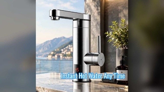 Rubinetto per acqua calda istantanea Display a LED Cucina Bagno