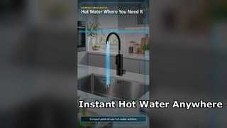 Riscaldatore elettrico istantaneo con rubinetto dell'acqua calda 3400 W per la casa