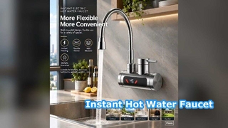 Rubinetti Elettrici Acqua Calda per Lavelli da Cucina Rubinetti per scaldabagni elettrici senza serbatoio