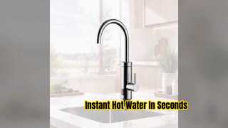 Rubinetto del bagno, display LED, potenza 3.300 W, si riscalda in 3-5 secondi, rubinetto elettrico di fascia altaFP-1