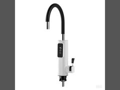 Elemento riscaldante in alluminio pressofuso resistente alle incrostazioni, potenza di 3.400 W, riscalda l'acqua in 3-5 secondi; realizzato in ABS