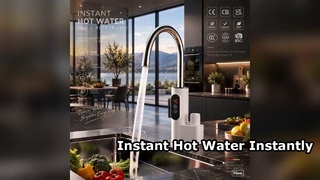 Rubinetto per acqua calda istantanea per la tua cucina Rubinetti per cucina e bagno, rubinetti elettrici a riscaldamento istantaneo