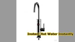 Aggiornamento istantaneo della cucina con display a LED per rubinetto dell'acqua calda