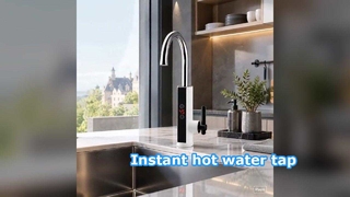 Materiale ABS, rubinetto scaldabagno elettrico Rubinetto per riscaldamento istantaneo / rubinetto per acqua calda istantanea